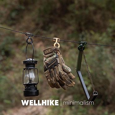 крючки рыболовные: Подвесной крюк WELLHIKE Minimalism - Назначение: компактный крючок — 4