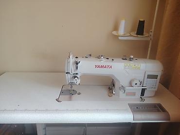 Tikiş maşınları: Yamata sənaye tikiş maşını və stol komplekti Diqqət❗ Evde çox — 1