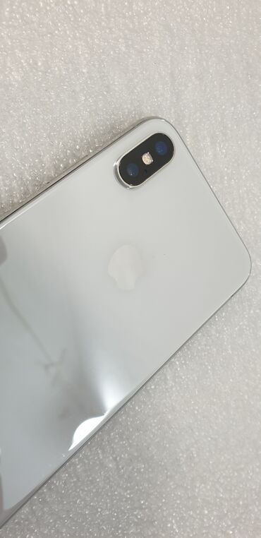 айфон 7 бишкек бу: IPhone X, Колдонулган, 64 ГБ, Ак, 100 %