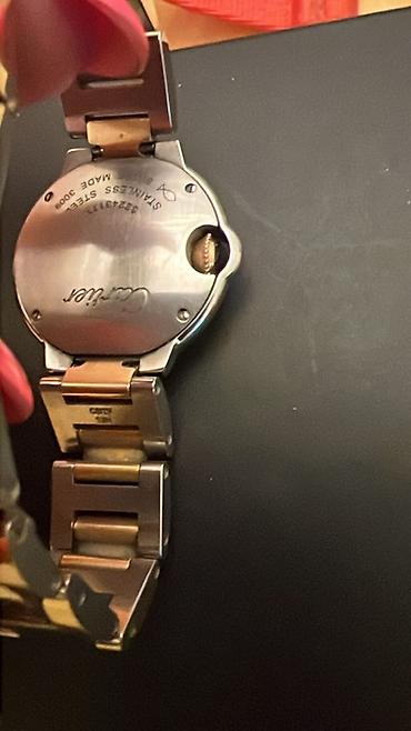 rolex saati: Cartier Ballon Bleu qadın qol saatı - Korpus: paslanmayan polad, sağ — 5