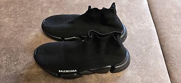 speed: Мужские кроссовки, 41, Balenciaga, Б/у, цвет - Черный, Платная доставка, Самовывоз — 4