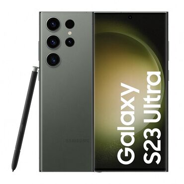 Apple iPhone: Samsung Galaxy S23 Ultra, 256 ГБ, цвет - Зеленый, Битый, Кнопочный, Сенсорный