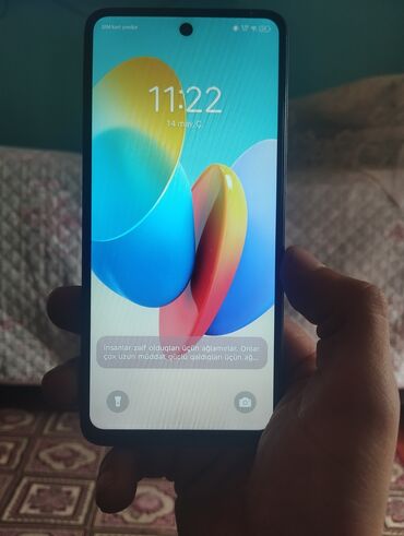 texno telefonlari: Tecno Spark 20C, 128 GB, rəng - Boz, Sensor, Barmaq izi, İki sim kartlı