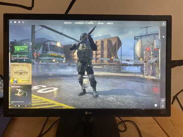 msi g244f: Монитор, LG, Колдонулган, LED