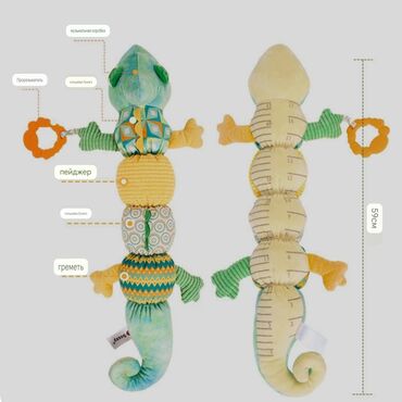 развивающая игрушка рыбка: Новая развивающая игрушка ростомер "хамелеон"