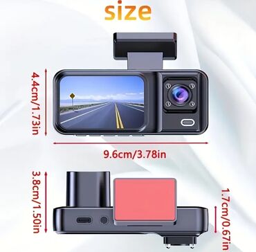 Videoreqistratorlar: Videoreqistratorlar, Yeni, Zərbə sensoru ilə, 128 gb, Çin, Ödənişli çatdırılma — 1