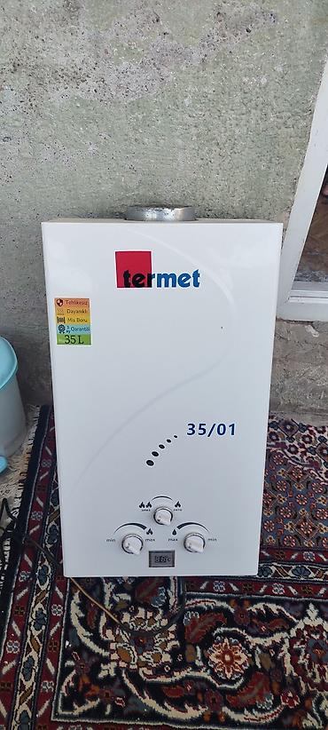 Техника и электроника: Termet qazla işləyən su qızdırıcısı – model 35/01 Xüsusiyyətlər: - — 1