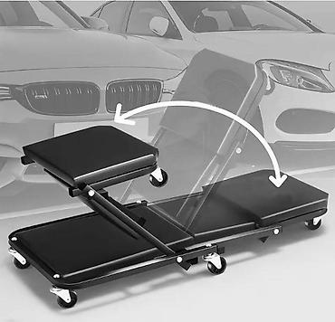 Alati za automobile: Pretvarač/ležaljka za automehaničare na točkićima 2‑u‑1 - — 8