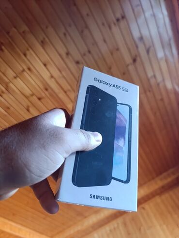 samsung a3 qiymeti 2019: Samsung Galaxy A55, 256 GB, rəng - Qara, Zəmanət, Sensor, Barmaq izi