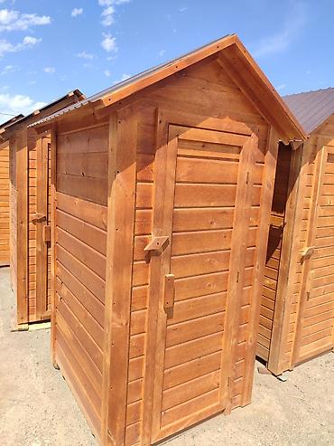 Уличный туалет: Туалеты деревянные любые размеры в наличии и на заказуличный туалет — 5