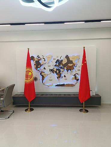 Другие предметы коллекционирования: Флаг Кыргызской Республики Атлас 200×150 см Атлас 150×100 см Атлас — 5