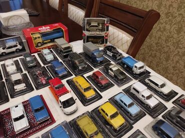Avtomobil modelləri: Kolleksiya satılır Ümumi 85 ədəd modeldir jurnalı ilə birlikdə 77 — 2