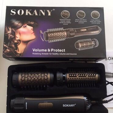 lightness keratin hair therapy: Sokany фен щётка для укладки волос sokany hair dryer brush for