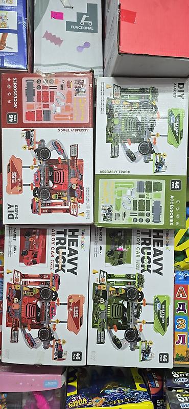 cargo traffic: База набор для сборки игрушечного грузовика Heavy Truck - Тематика — 1