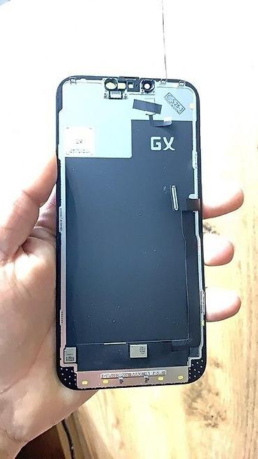 Telefon ehtiyat hissələri: "Apple iPhone 13 Pro Max" ekranı 13 pro max üçün gx ekran Əla işləyir — 2