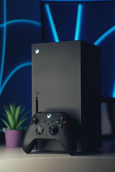 Xbox Series S: Игровая консоль Xbox Series X (черная) Недорогая подписка с большим — 1