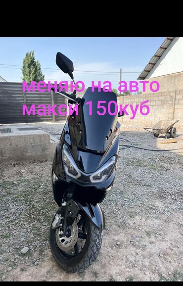 купить трехколесный скутер для взрослых: Макси скутер Honda, 150 куб. см, Бензин
