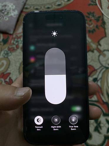 apple studio: IPhone 14 Pro, Б/у, 256 ГБ, Jet Black, Чехол, 75 % — 7