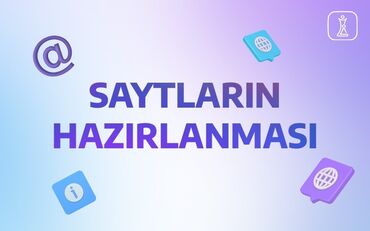 Veb saytların hazırlanması: Mobil tətbiqlərin hazırlanması, Veb saytların hazırlanması | Domen, Hosting