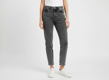 mom fit jeans zara: Zara, Jeansy damskie, rozmiar M