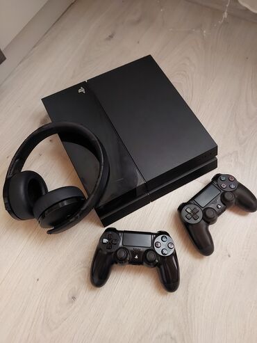 playstation 4 oyunlar: Salam ps4 fat 500 gb 1ədədSony PlayStation Gold Wireless 1 ədəd