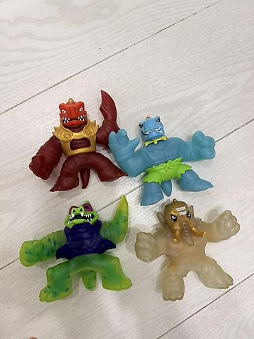 Набор фигурок Heroes of Goo Jit Zu All Stars, 4-шт. ОРИГИНАЛ Состав