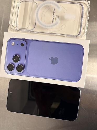 iphone 11 pro max qiyməti: IPhone 18 Pro Max, Mavi, Face ID — 2