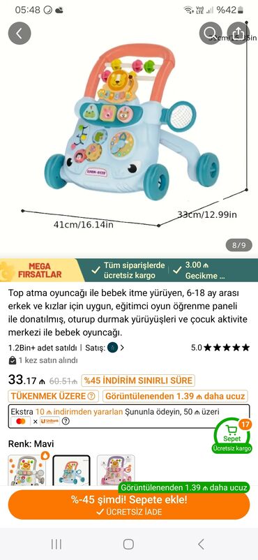 Oyuncaqlar: Uşaq oyuncaği yenidi. baha alinib 20 manata satilir çox keyfiyyətlidi