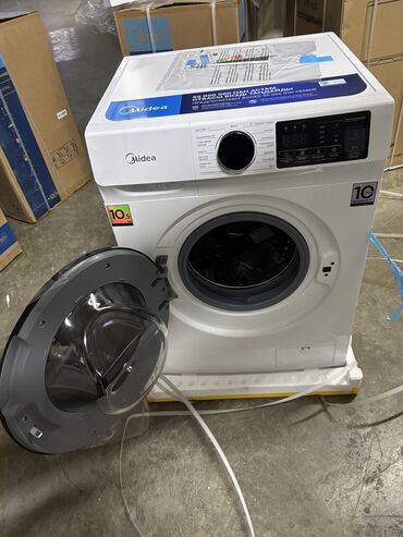 Стиральные машины: Стиральная машина Midea, Новый, Автомат, 10 кг и более, Полноразмерная at lalafo.kg — 12 Стиральные машины: Стиральная машина Midea, Новый, Автомат, 10 кг и более, Полноразмерная — 12