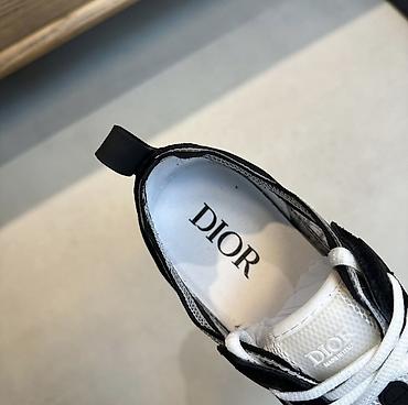 Кроссовки и спортивная обувь: Мужские кроссовки, 40, 41, 42, Dior, Новый, цвет - Черный, Бесплатная доставка — 6