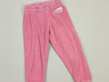 rozowe spodnie bershka: Spodnie dresowe, 1.5-2 lat, 92, stan - Dobry