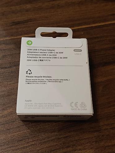 apple adapter: Adapter Apple, 20 Vt, Yeni — 2