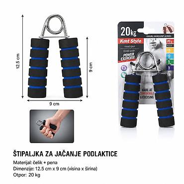 KMT hvataljka 2002164 Hvataljka za jačanje podlaktice i stiska šake