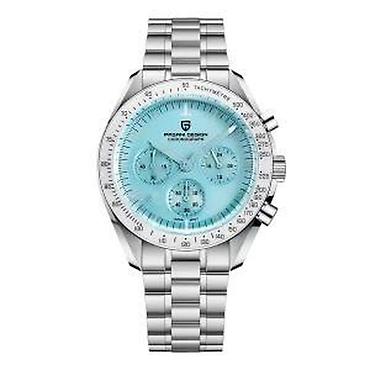 Ručni satovi: PAGANI DESIGN PD-1701 -40mm-Tiffany plava- Omega Speedmaster Potpuno — 17