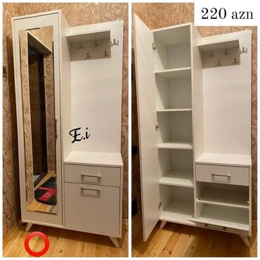metbex şkaf: Yeni, Dəhliz dolabı