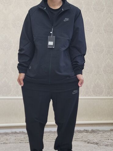 найк теч флиск: Эркектердин спорттук костюму, 2XL (EU 44), Nike, Жаңы, түсү - Кара