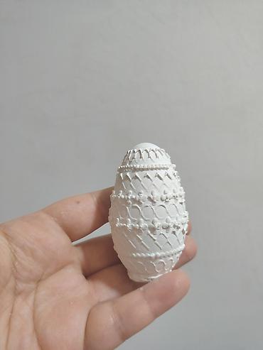 Fiqurlar: Fiqur, Gips, rəng - Ağ — 21