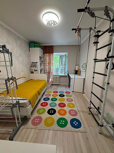 flat osh: 2 комнаты, 48 м², 5 мкр Индивидуалка, 1 этаж, Евроремонт — 4