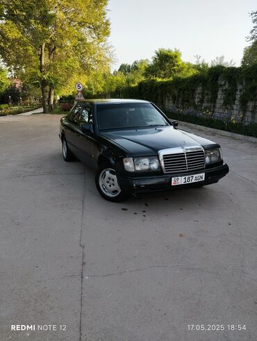 купить машину в бишкеке: Mercedes-Benz W124: 1988 г., 2.9 л, Механика, Дизель, Седан