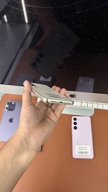 Уюлдук телефондор жана аксессуарлар: Samsung Galaxy S23, Колдонулган, 256 ГБ, түсү - Ак — 2
