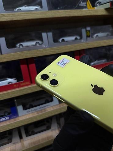 Apple iPhone: IPhone 11, Б/у, 64 ГБ, Желтый, 75 % — 12