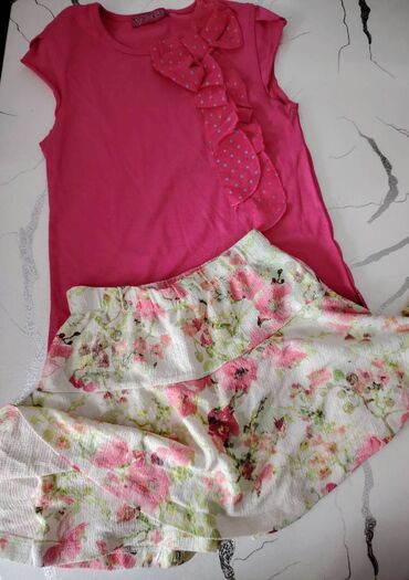 Paketi dečije odeće: Paket: Haljine, Šortsevi, Majice, Unisex — 2