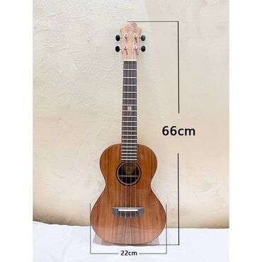 Gitare: Na prodaju ukulele sa srećnom detelinom! Veličina: 26 inča Prednja — 4