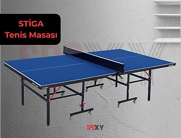 xokkey: Məhsul: Stolüstü tenis masaları (STIGA, JOOLA və Model 1006) Brendlər — 2
