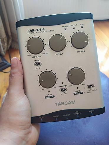 gitara simləri: Çatdırılma qiymətə daxildir!!! Tascam US-144 USB Audio Interface — 1