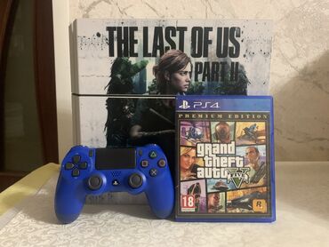 купить бу телевизор в бишкеке: Продам PS4 FAT 3-ревизия. Идеальное состояние, память 500гб, в