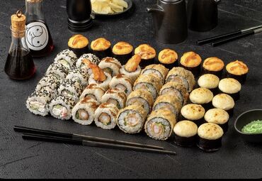 Готовые блюда, кулинария: Компания Фьюжн суши бар Принимаем заказы на банкеты,корпоративы — 3