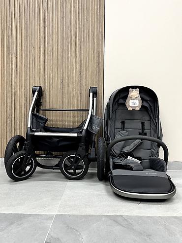 rant flex: Детская прогулочная коляска Ining Baby 622G (Grey) — стильная — 3