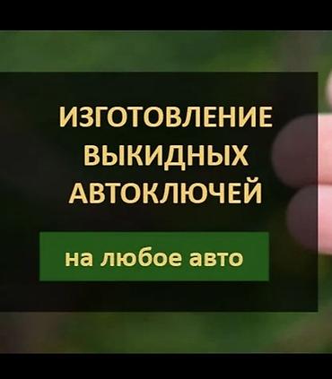 темир яшик: Изготовление и ремонт авто-ключей и замков - Выкидные автоключи на — 1