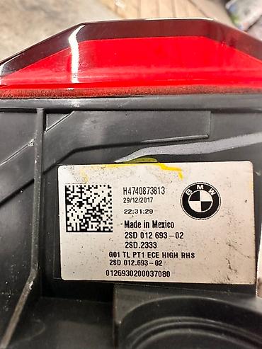 aimb g3: Комплект стоп-сигналов BMW 2019 г., Новый, Оригинал — 5